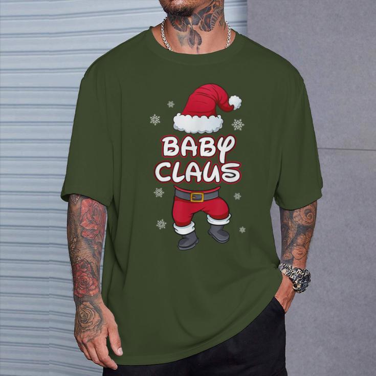 Baby Claus Christmas Family Partner Look Santa Claus T-Shirt Geschenke für Ihn