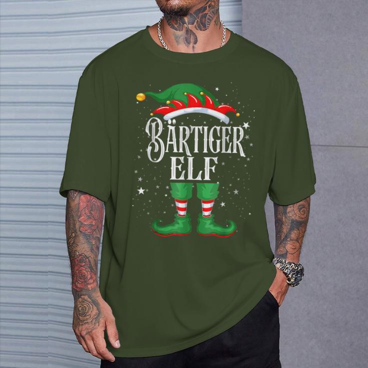 Bearded Elf Outfit Christmas Family Elf T-Shirt Geschenke für Ihn