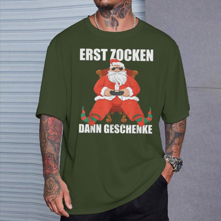 Christmas And Gaming T-Shirt Geschenke für Ihn