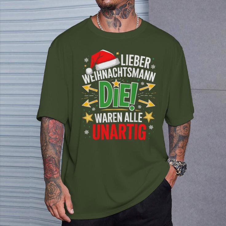 Christmas Santa Christmas T-Shirt Geschenke für Ihn