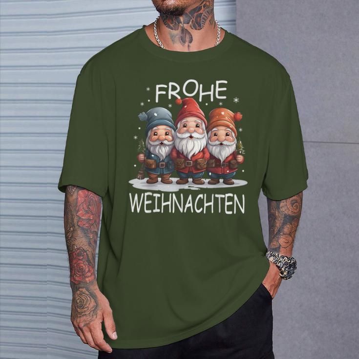 Christmas Three Dwarfs Matching Family Merry Christmas T-Shirt Geschenke für Ihn