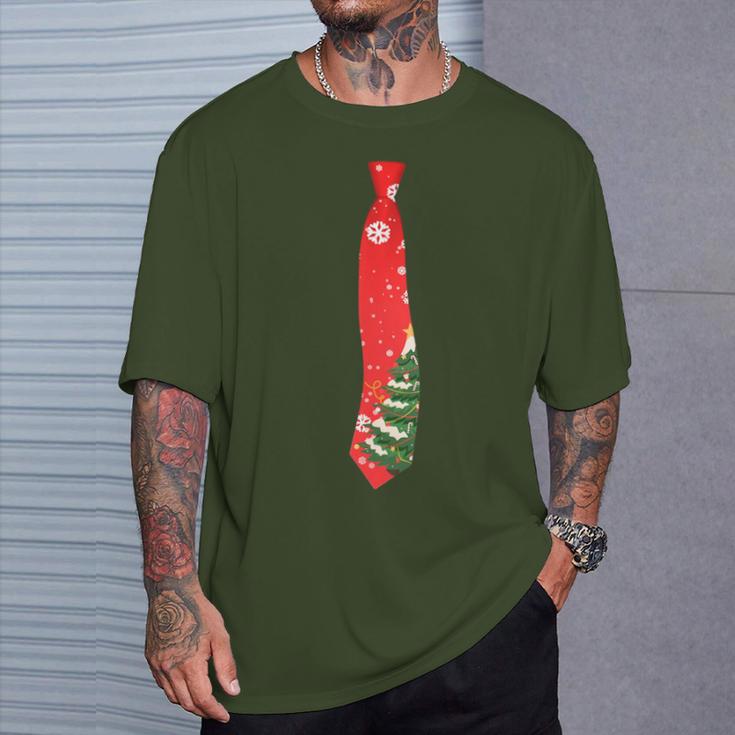 Christmas Tie Tie Boys T-Shirt Geschenke für Ihn