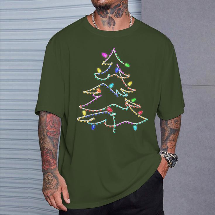 Christmas Tree Fairy Lights Christmas Tree Winter T-Shirt Geschenke für Ihn