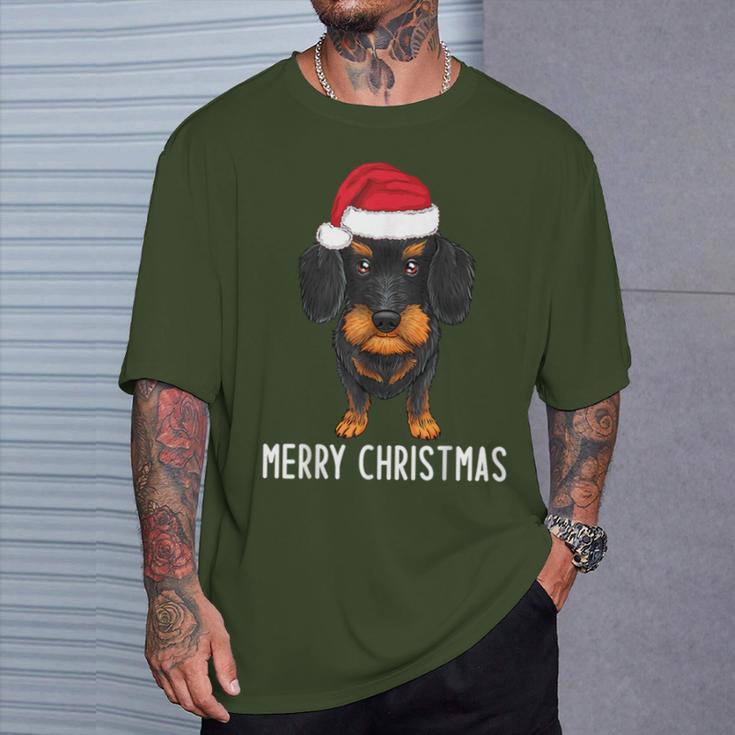 Dachshund Christmas Jumper Merry Christmas Dachshund Christmas T-Shirt Geschenke für Ihn