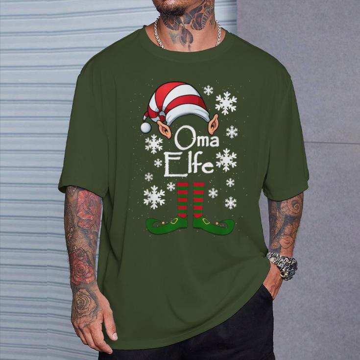 Elf Grandma Grandmother Elf Christmas Ugly Christmas T-Shirt Geschenke für Ihn