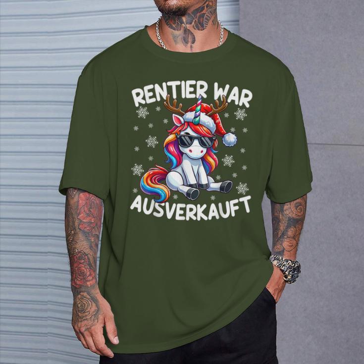 Reindeer War Sold Out Reindeer Christmas T-Shirt Geschenke für Ihn