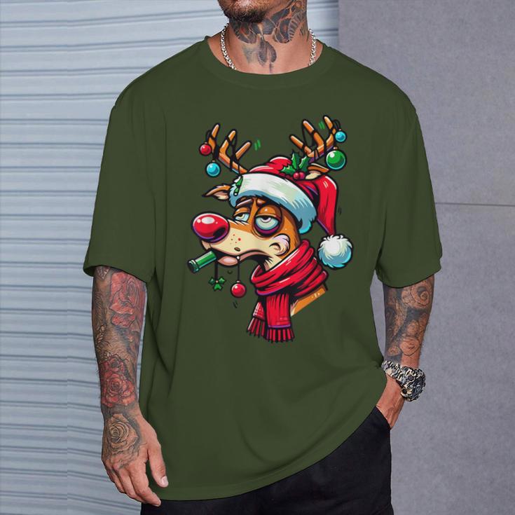 Reindeer Xmas Christmas Christmas T-Shirt Geschenke für Ihn