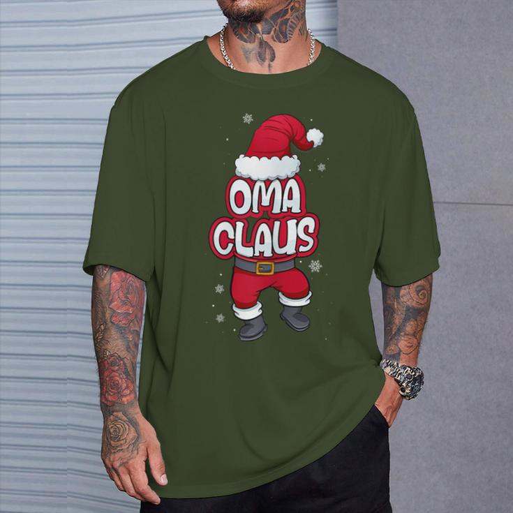 Grandma Claus Christmas Family Partner Look Santa Claus T-Shirt Geschenke für Ihn