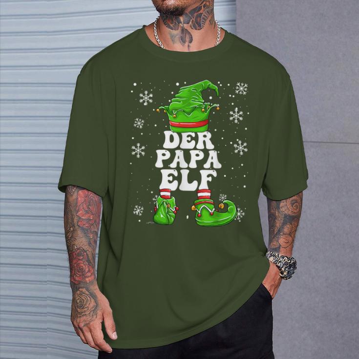 Papa Elf Father Elf Christmas T-Shirt Geschenke für Ihn