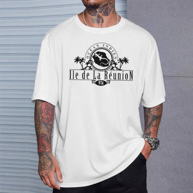 974 Isla De La Reunión Camiseta unisex Regalos para él