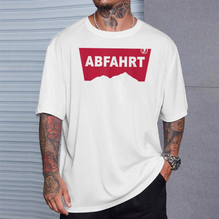 Abfahrt Lustiges Party Und Après-Ski T-Shirt Geschenke für Ihn