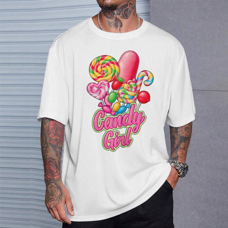 Candy And Girl Candy Lovers Cute X Carnival Costume T-Shirt Geschenke für Ihn