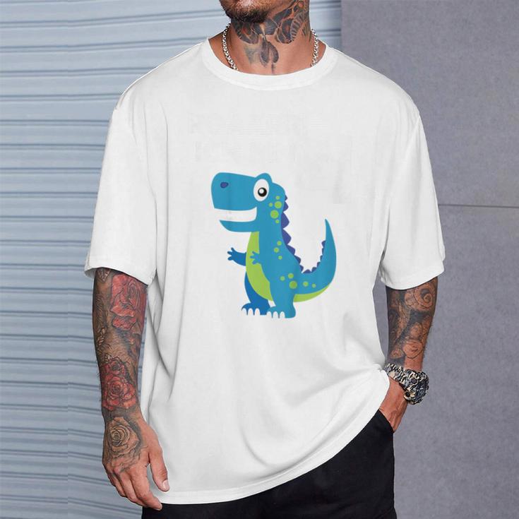 Children's 4Th Birthday Boy Dino T-Rex Dinosaur 4 Birthday T-Shirt Geschenke für Ihn