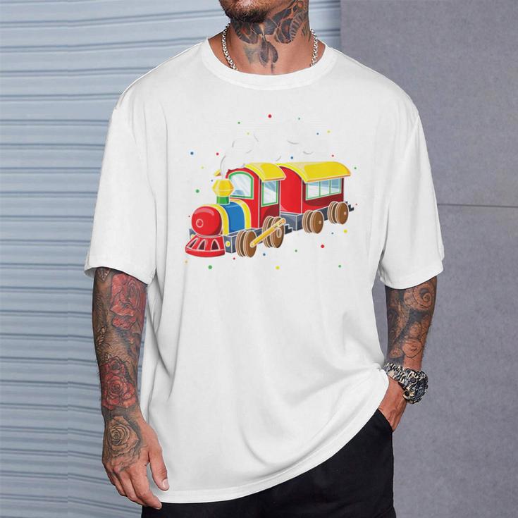 Children's Railway Children's Locomotive Trains Steam Train 80 T-Shirt Geschenke für Ihn