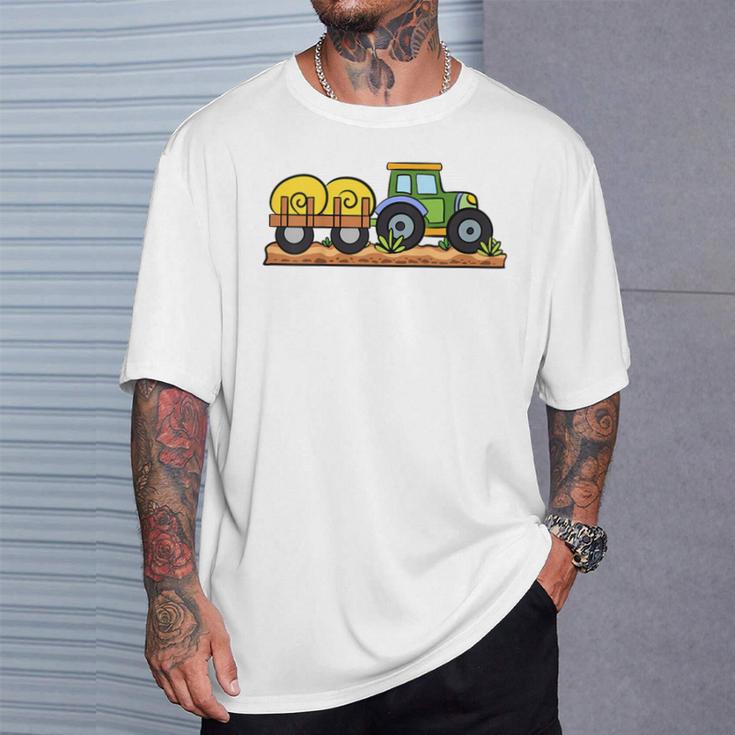 Children's Tractor Boysehicles Farm T-Shirt Geschenke für Ihn