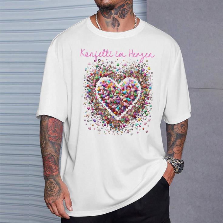 Confetti In The Heart Long-Sleeved T-Shirt Geschenke für Ihn