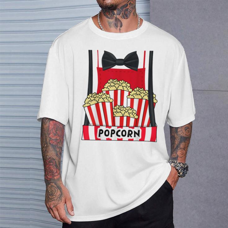 Cute Popcorn Seller Costume T-Shirt Geschenke für Ihn