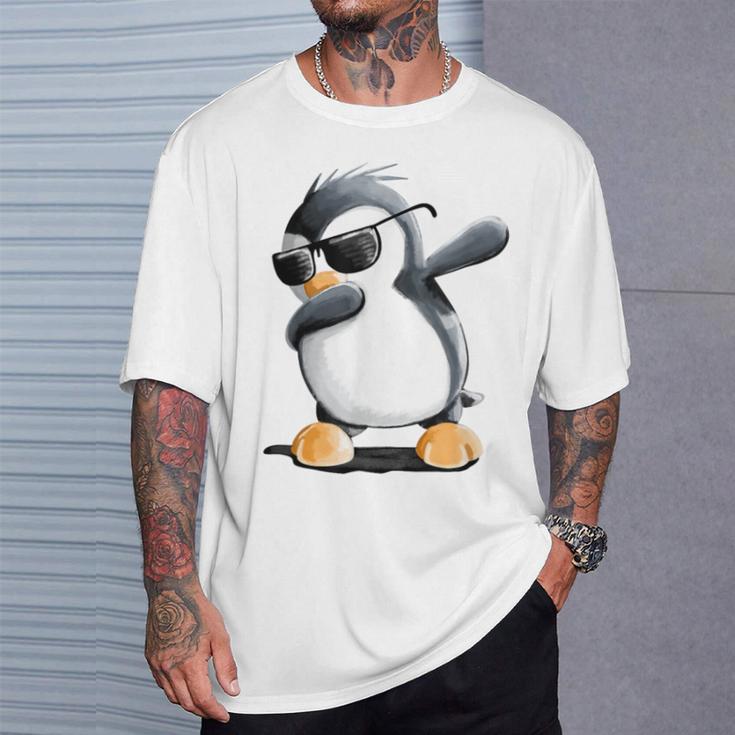 Dabbender Penguin I Dab Dance Animals I T-Shirt Geschenke für Ihn