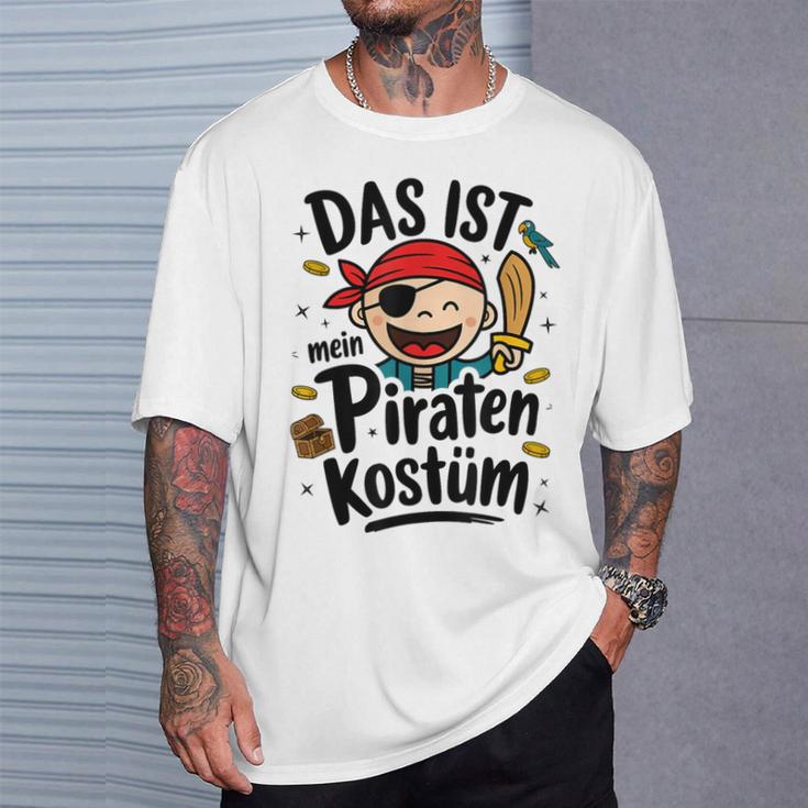 Das Ist Mein Piraten Kostü Das Ist Mein Blue T-Shirt Geschenke für Ihn