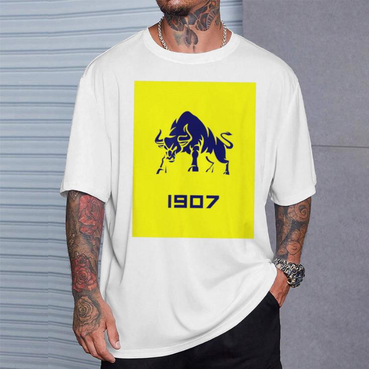 Fb Fener 1907 Football Blue T-Shirt Geschenke für Ihn