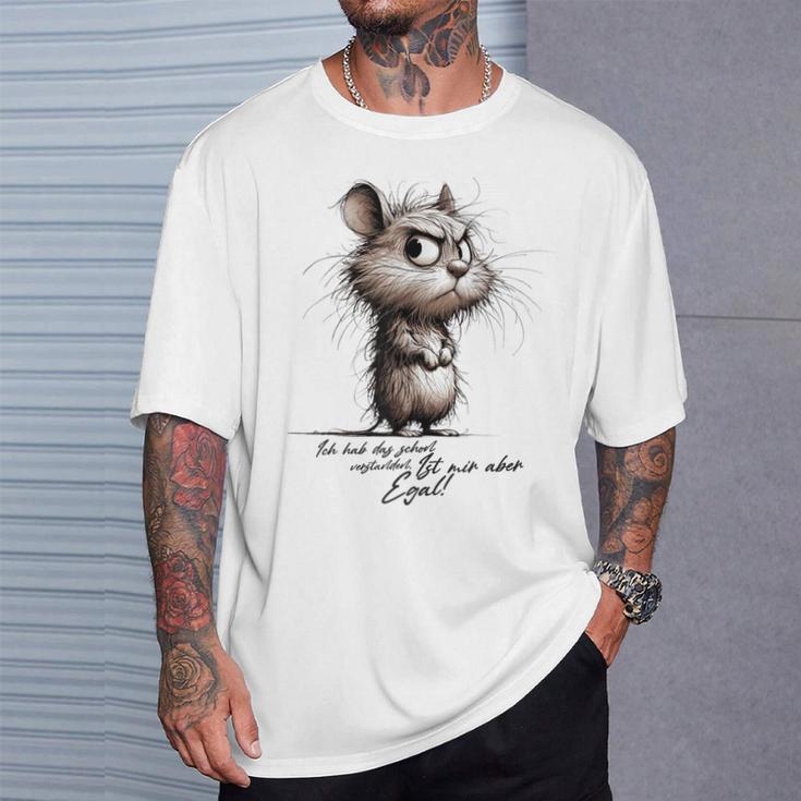 Mouse Ich Hab Das Schonerstanden Ist Mir Aber Egal Ich Hab T-Shirt Geschenke für Ihn