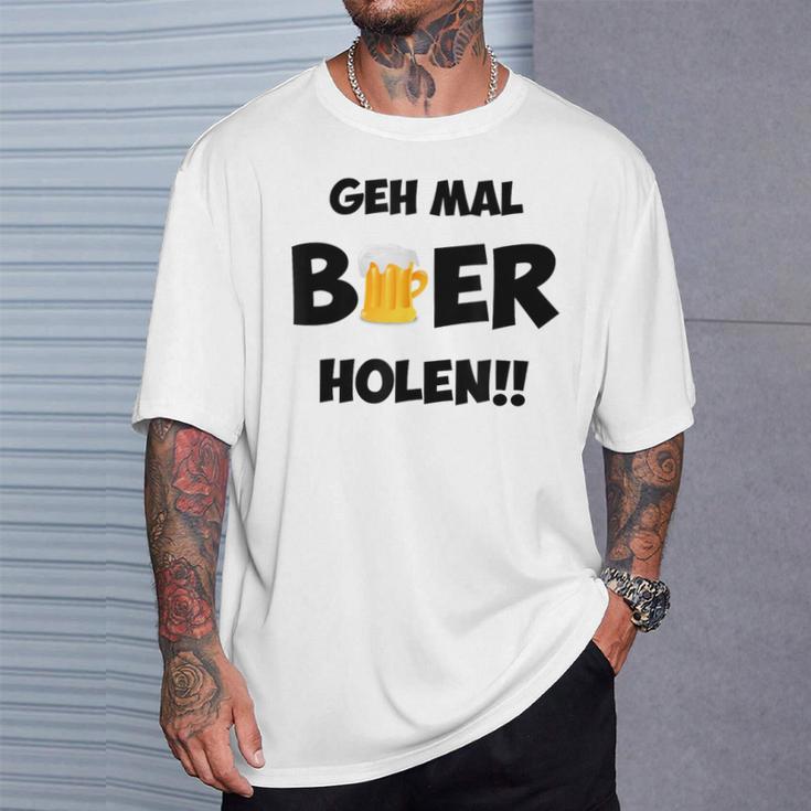 Go Get Some Beer Gmbh T-Shirt Geschenke für Ihn