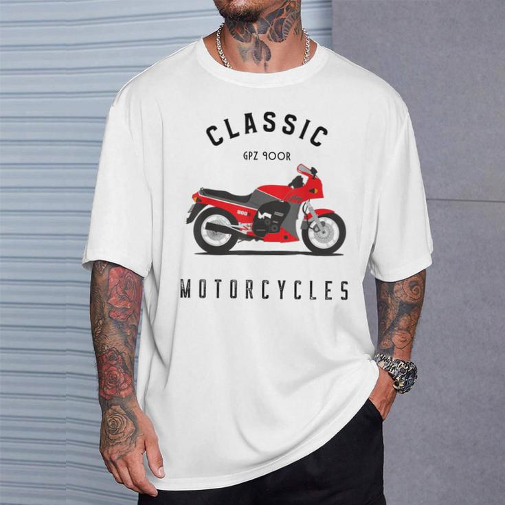 Gpz 900R Ninja Zx900a Motorcycle Biker T-Shirt Geschenke für Ihn