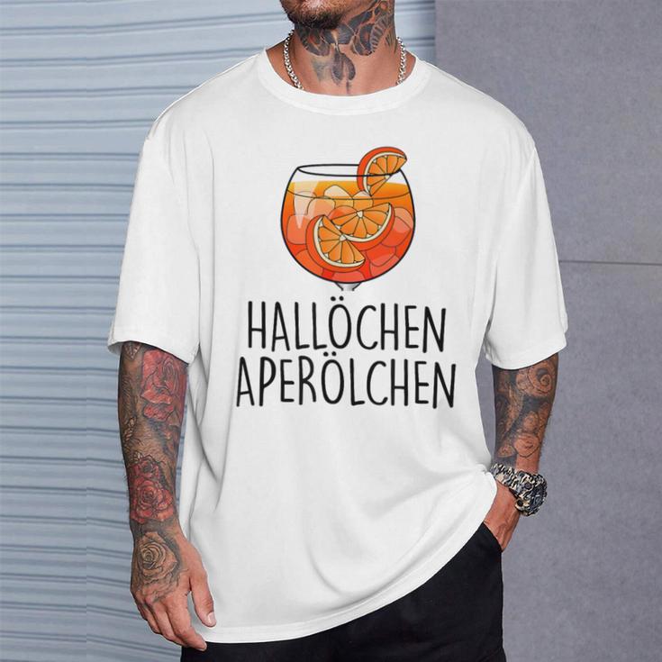 Hallöchen Aperölchen X New Delicious Aperoli Feeling Spritzy T-Shirt Geschenke für Ihn