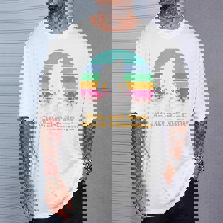 Humoristique Avec Idée Cadeau Hide And Seek T-Shirt Cadeaux pour lui