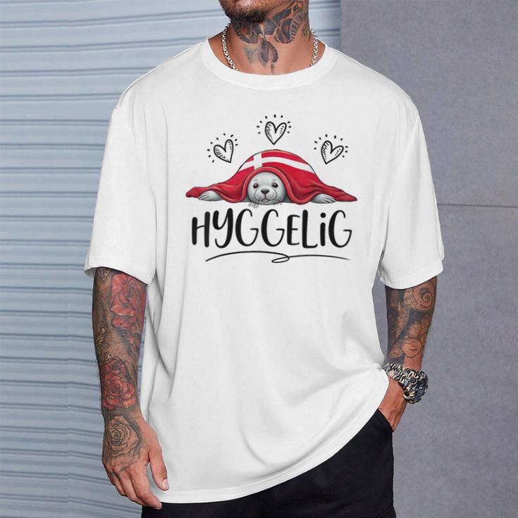 Hyggelig Hygge Denmark B Gray T-Shirt Geschenke für Ihn