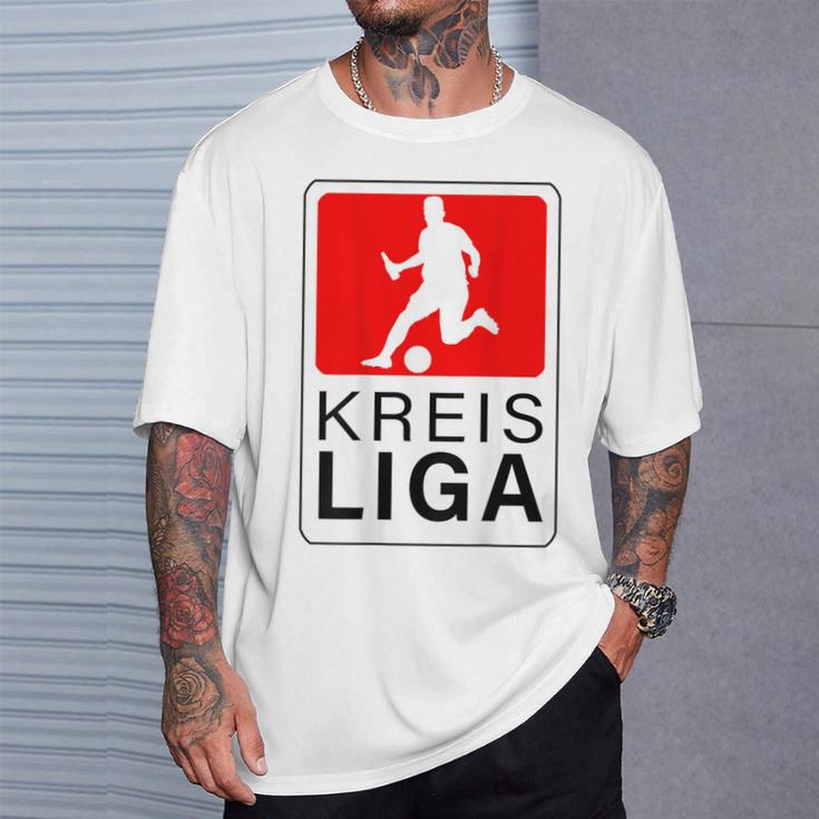 Kreisliga Football T-Shirt Geschenke für Ihn