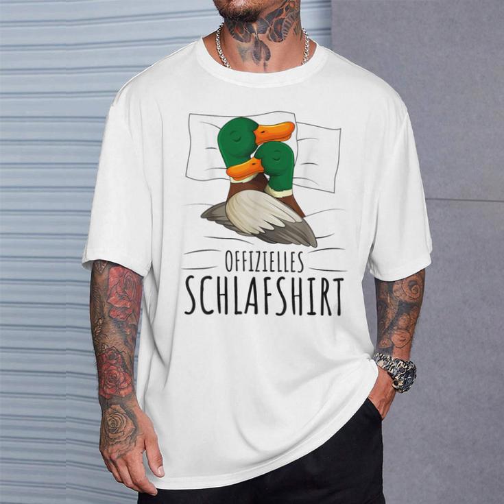 Official Sleep Duck Sleep Duck T-Shirt Geschenke für Ihn