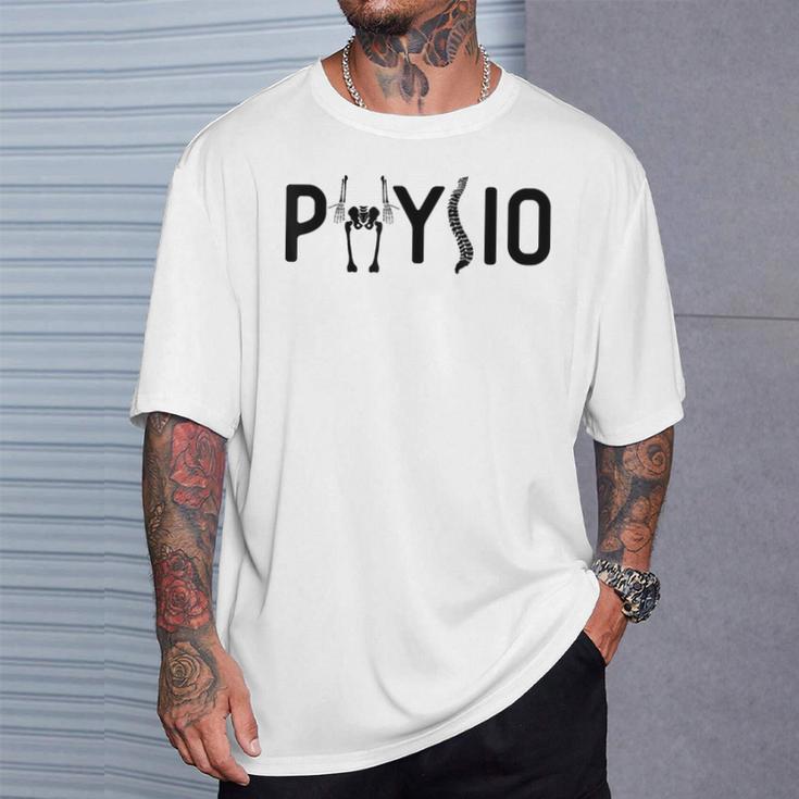 Physiotherapy Physiotherapy Physiotherapy Physio S T-Shirt Geschenke für Ihn