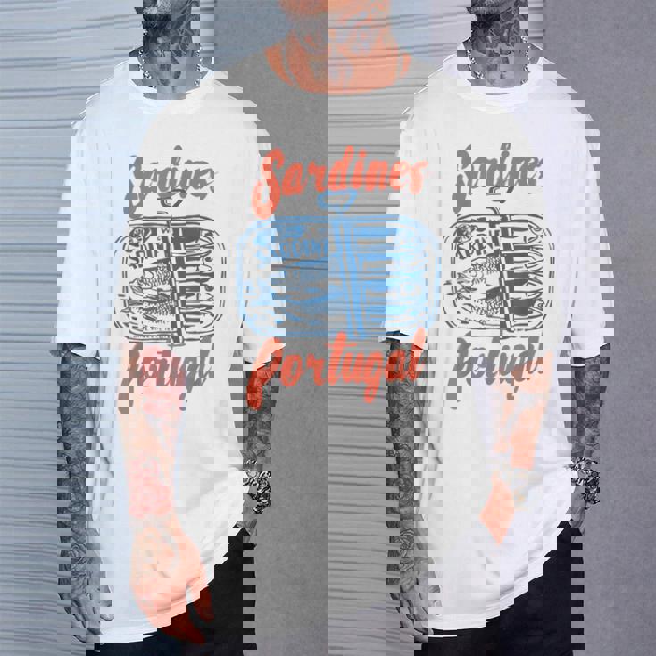 Sardines Tinned Fish Retro Graphic For Women T-Shirt Gifts for Him