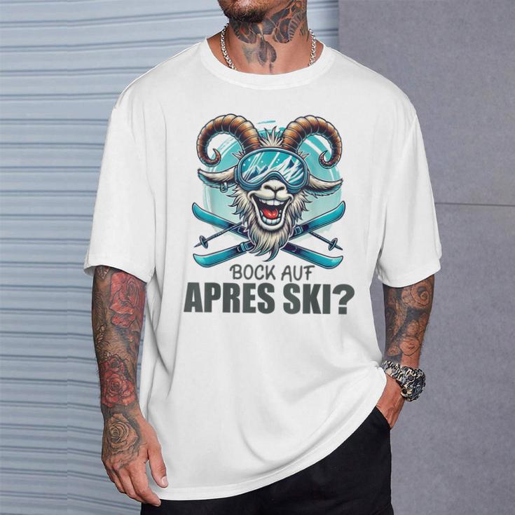 Skifahren Lustiges Apres Ski T-Shirt Geschenke für Ihn