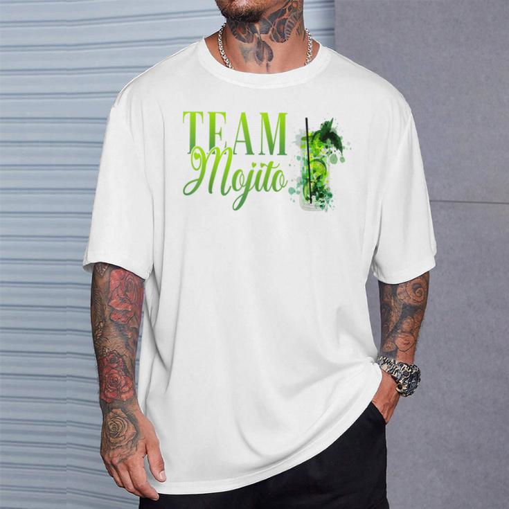 Team Mojito Junggesellinnenabschied Cocktail Für Barkeeper T-Shirt Geschenke für Ihn