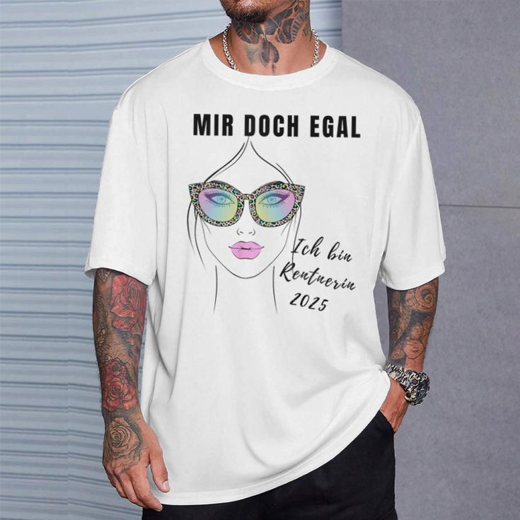 Women's Ich Bin Rentnerin 2025 T-Shirt Geschenke für Ihn