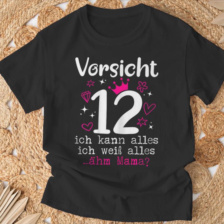 12 Geburtstag Mädchen -Orsicht 12 Jahre Nager T-Shirt Geschenke für alte Männer