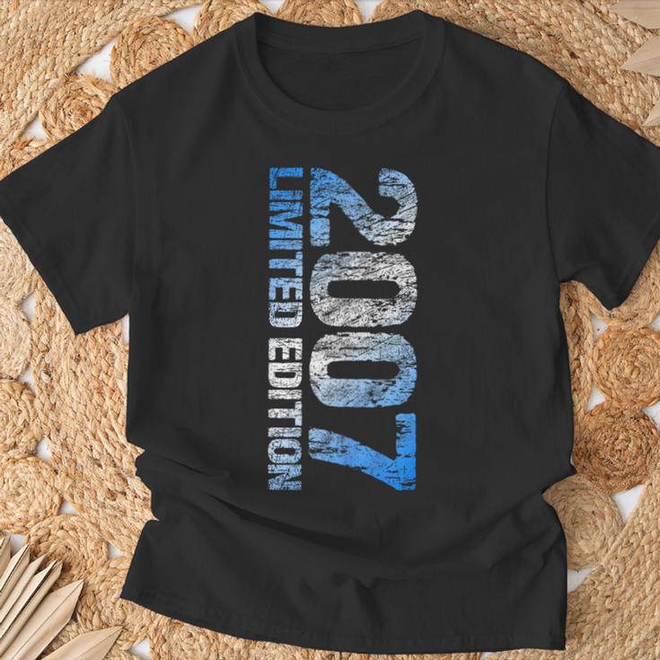 16Th Birthday 2007 Boy Girl 16 Years Limited Edition T-Shirt Geschenke für alte Männer