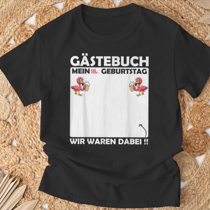 18Th Birthday Girl Boy 18 Years Idea T-Shirt Geschenke für alte Männer