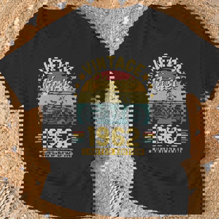 1962 Motorcycle Limited Edition T-Shirt Gifts for Old Men