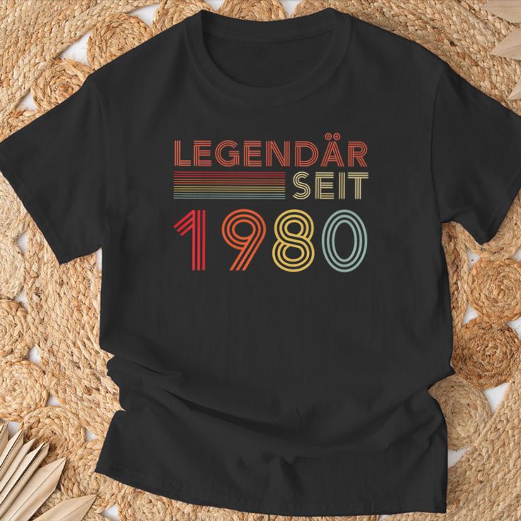 1980 Birthday Man 45Th Decoration 45S 45Th Birthday T-Shirt Geschenke für alte Männer