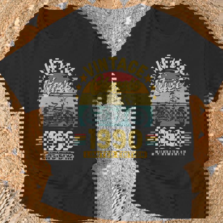 1990 Motorcycle Limited Edition T-Shirt Gifts for Old Men 1990 Motorcycle Limited Edition T-Shirt Gifts for Old Men