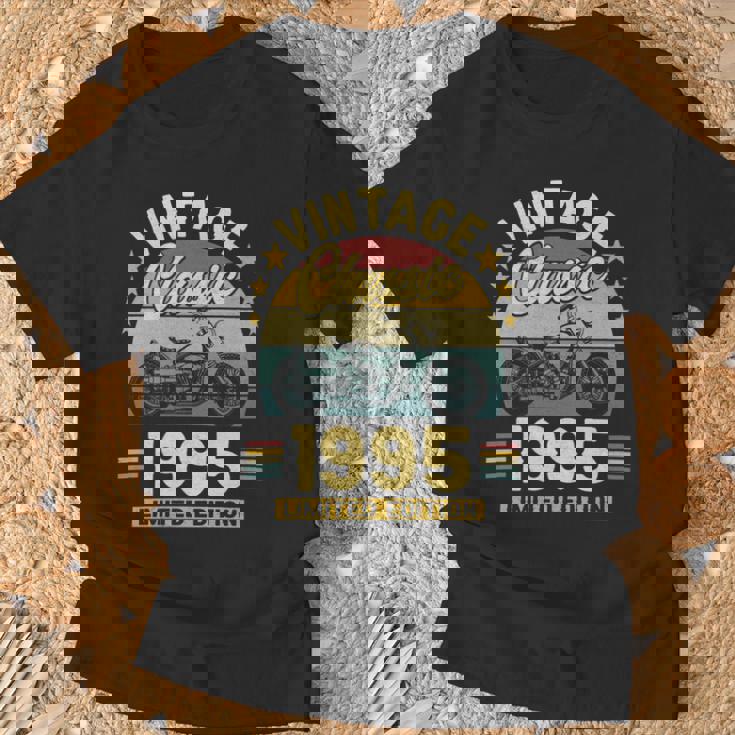 1995 Motorcycle Limited Edition T-Shirt Gifts for Old Men 1995 Motorcycle Limited Edition T-Shirt Gifts for Old Men