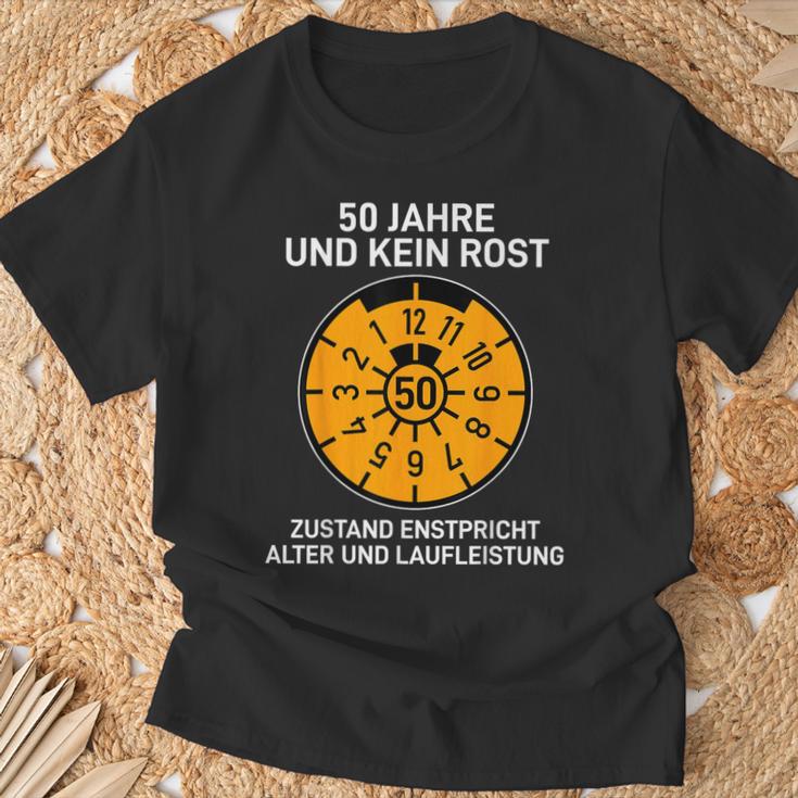 50 Geburtstag Mann Frau 50 Jahre Deko 1975 Geschenk Lustig T-Shirt Geschenke für alte Männer