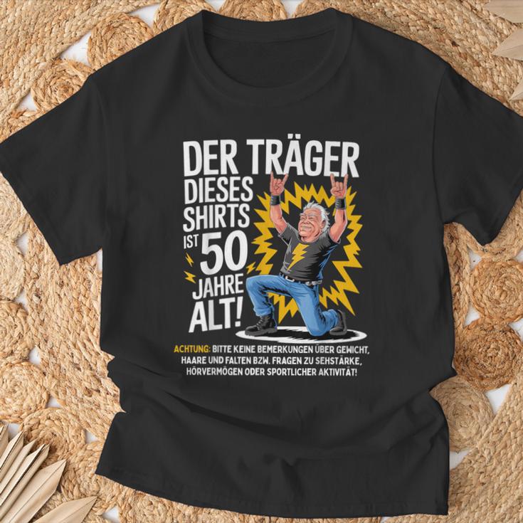 50Th Birthday Man Woman 50 Years 1974 Decorative T-Shirt Geschenke für alte Männer