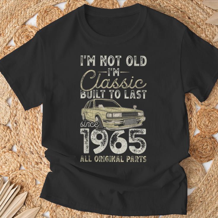 60 Geburtstag Seit 1965 Oldtimer 60 Jahre Alt T-Shirt Geschenke für alte Männer