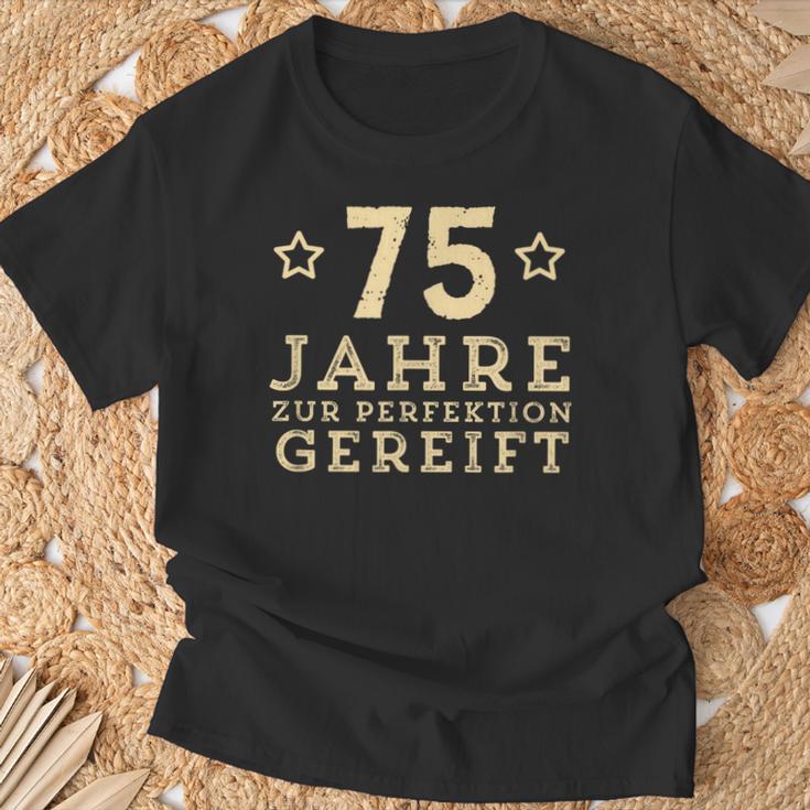 75Th Birthday 1943 Born Idea T-Shirt Geschenke für alte Männer