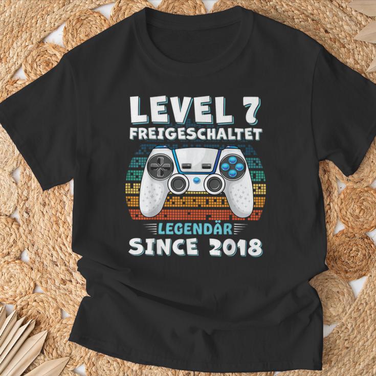 7Th Birthday Boy Decoration 2018 7Th Birthday T-Shirt Geschenke für alte Männer