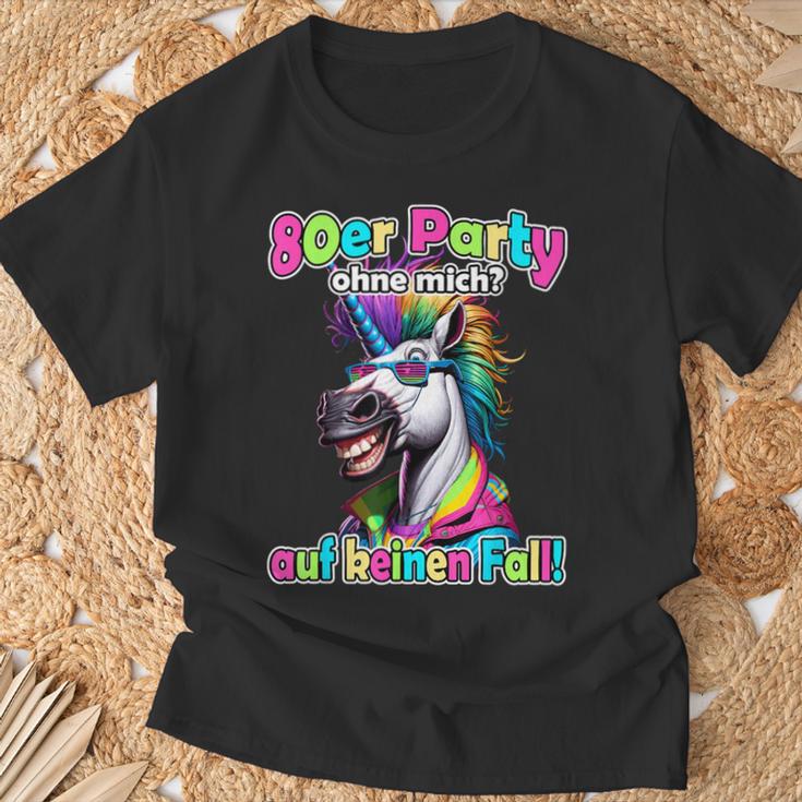 80S Outfit Themed Party 80S Outfit Women's T-Shirt Geschenke für alte Männer